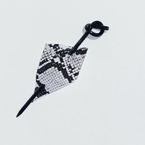 Chopstick/leather piece